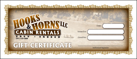 gift certificate design samples